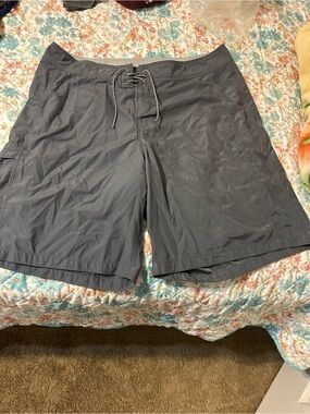 Patagonia Men's Gray Athletic Swim/Board Shorts